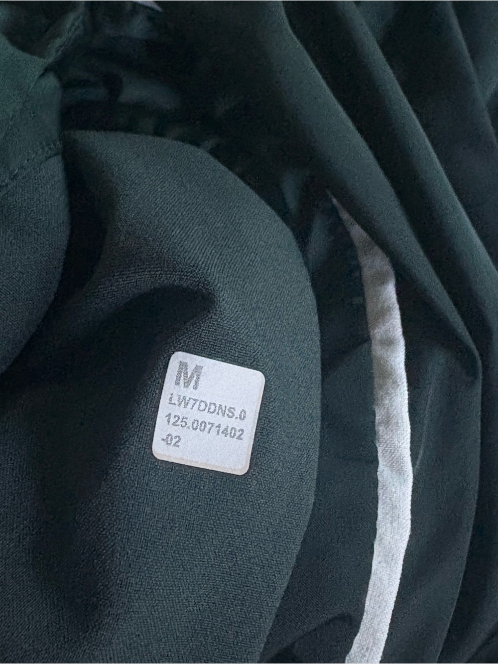 Lululemon Stretch Satin Nylon Super-High-Rise Short 5" Size Medium Green - Picture 10 of 12